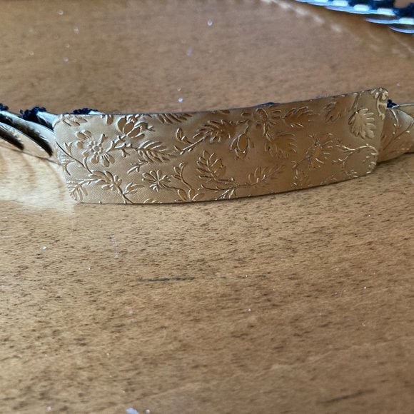 Vintage Metal Belt Gold Tone - Picture 8 of 14